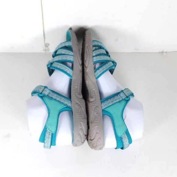 Teva Women's Tirra US6 Blue Flat Trail Hiking Strappy Sport Sandals Shoes - Picture 11 of 15
